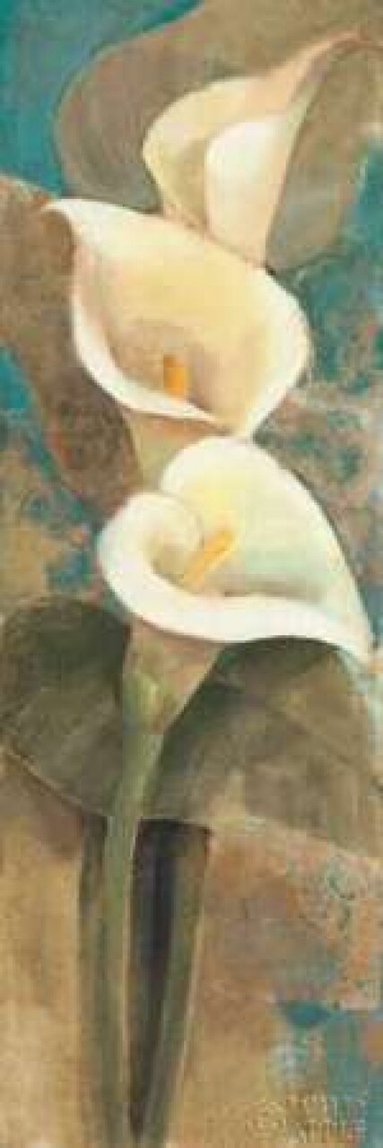 Calla Lily Trio Panel Poster Print by Albena Hristova - Item # VARPDX3005